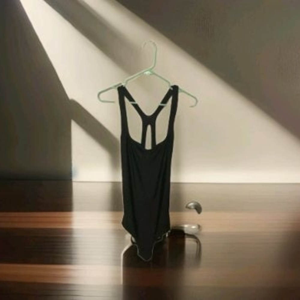 Speedo Black Cross Back One-Piece Swimsuit